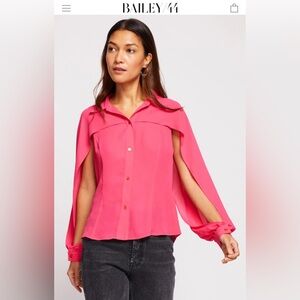 Revolve Siff Blouse in Fuchsia from Bailey 44 🎀